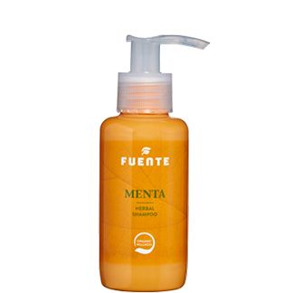 Shampoo for sensitive scalp based on herbs MENTA Herbal Shampoo FUENTE 100 ml